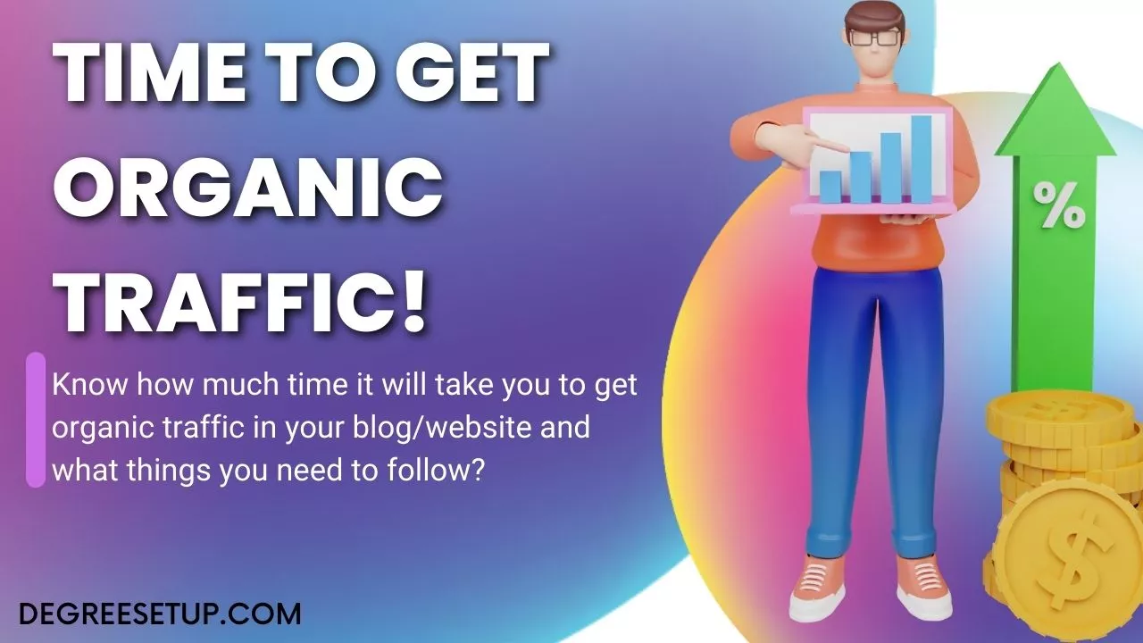 How long does it take to get organic traffic