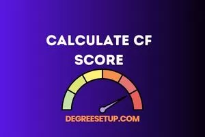 Calculate CF Score on chegg