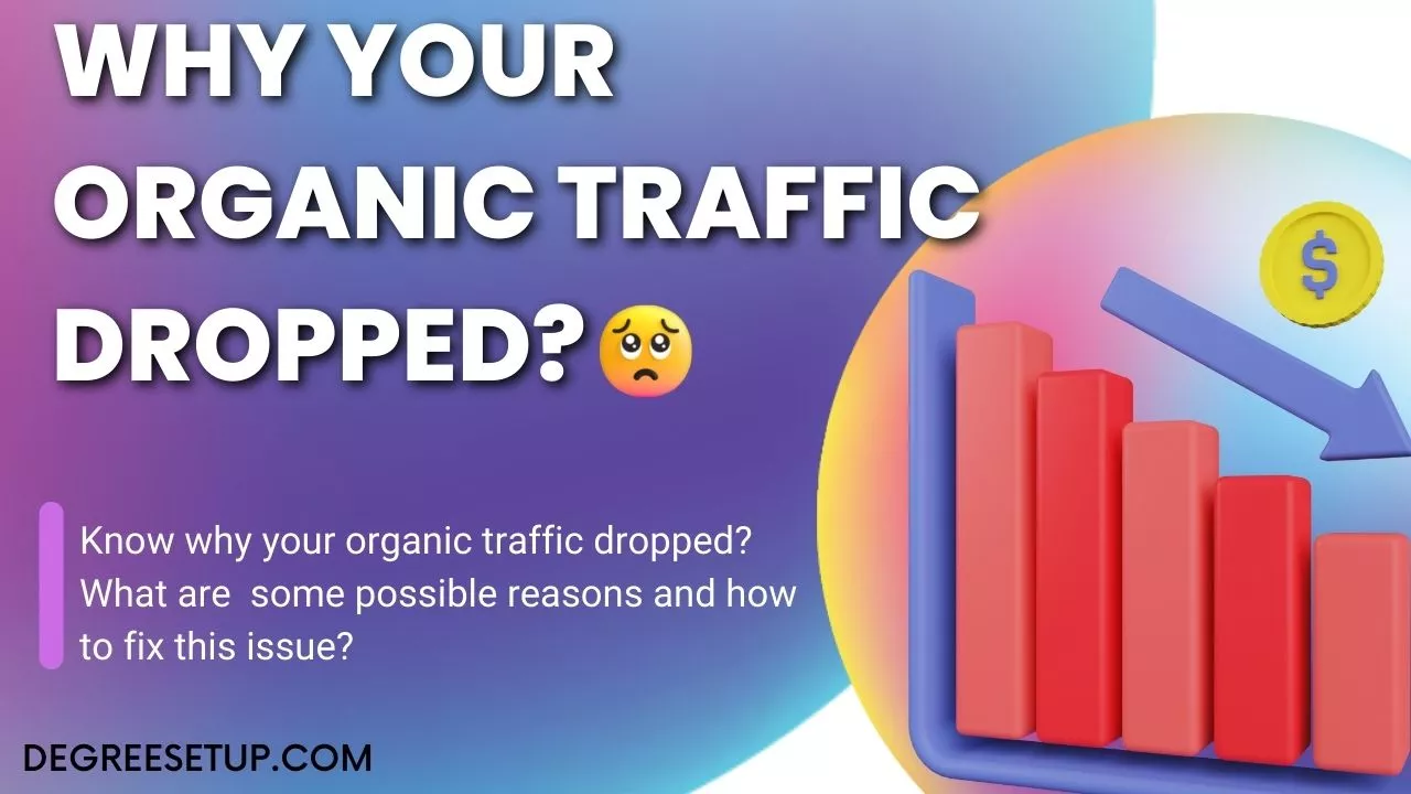  organic traffic dropped