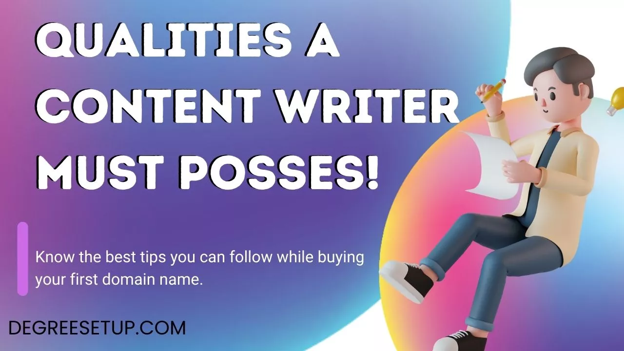 qualities a content writer