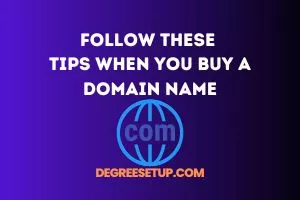 tips for buying a domain