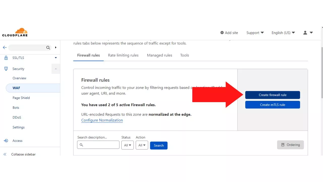 block bots using cloudflare