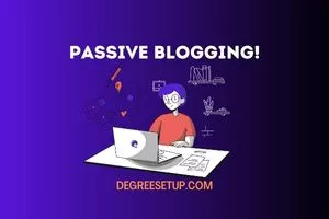 passive blogging