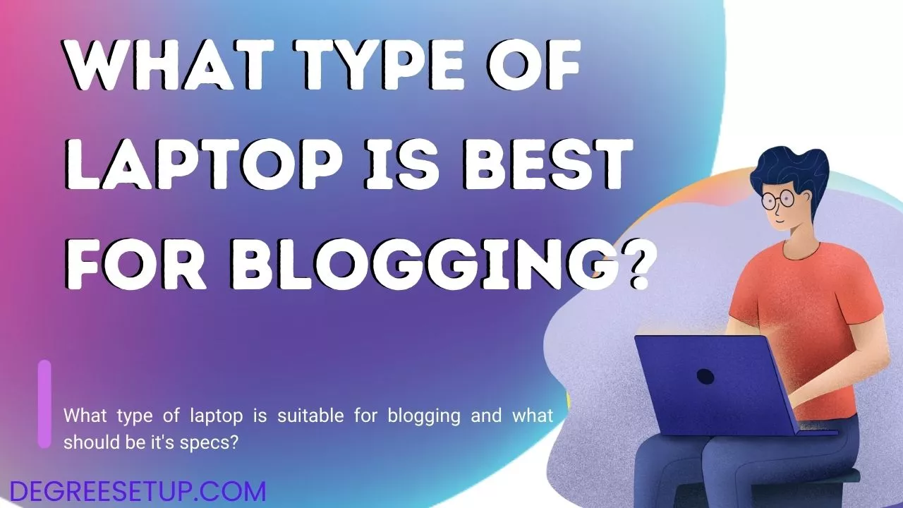 laptop for blogging