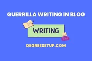 guerilla writing benifits