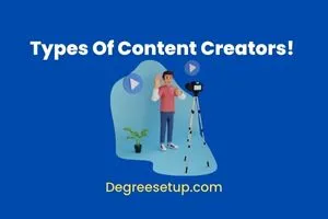 content creators types