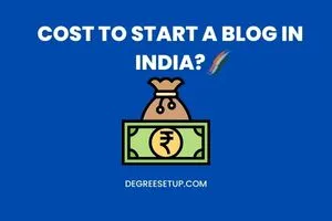 start a blog in india