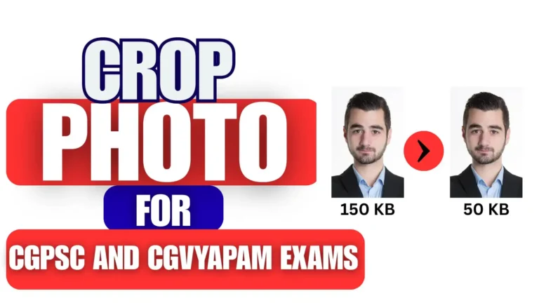 cgpsc photo crop and cg vyapam