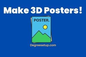 3d poster making on canva