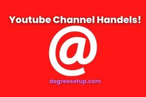 youtube channel handles